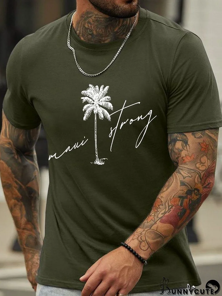 Men's Maui Strong Print T-Shirt