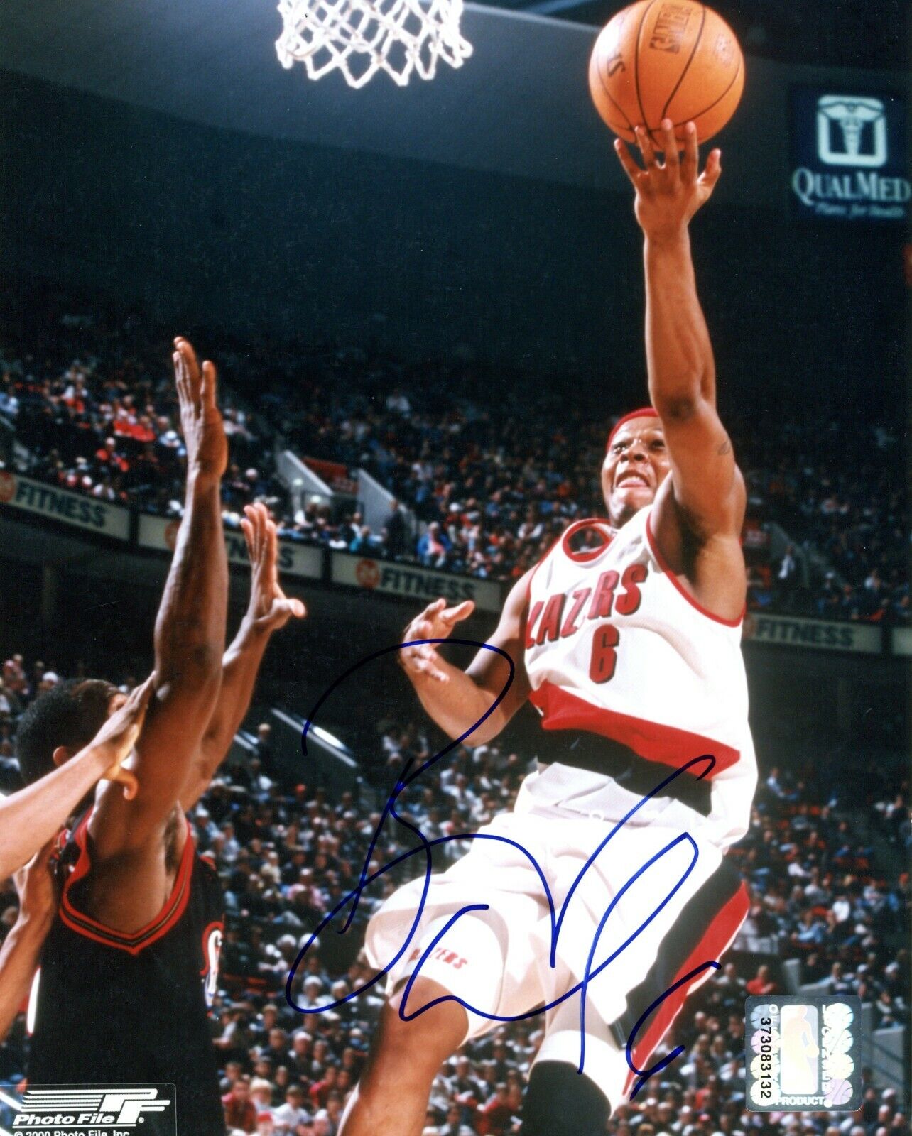 Bonzi Wells Portland Trail Blazers Autographed Signed 8x10 Photo Poster painting CFS COA