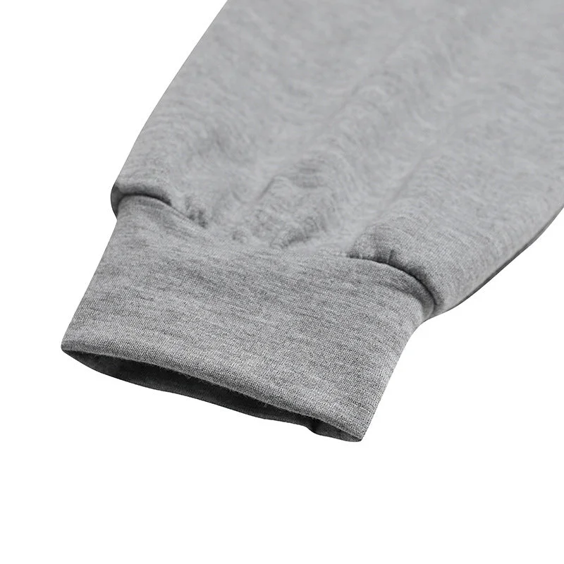 Women's Long Sleeve Hooded Solid Color Maxi Dress