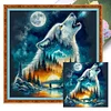 Timberwolf-11CT Stamped Cross Stitch 45*45cm/17.72*17.72in