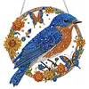 Bird DIY Diamond Painting Acrylic Special Shape Pendant Hanging Kit