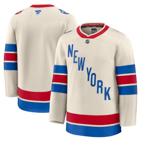 Youth New York Rangers  Beige 2026 NHL Winter Classic Jersey