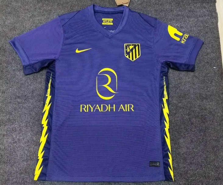 2025-26 Atletico Madrid Away Jersey - Fan Edition