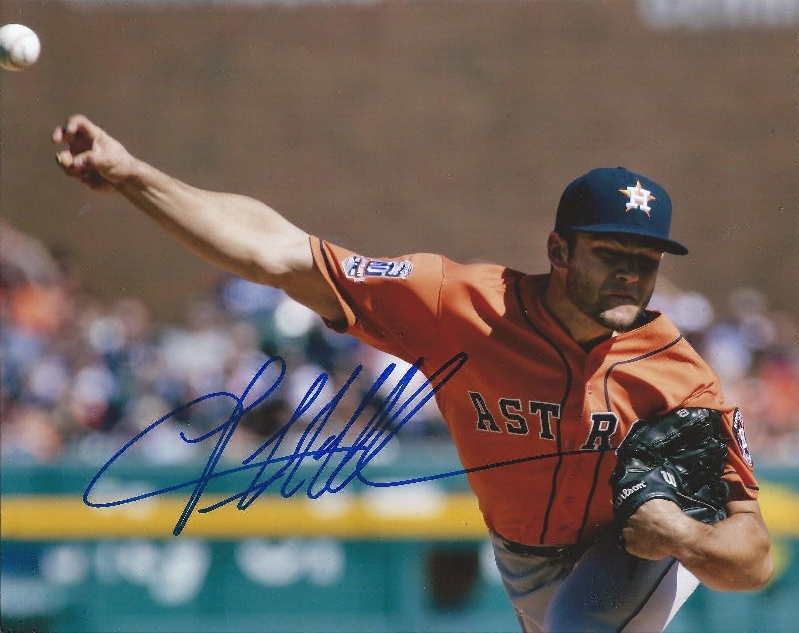 LANCE McCULLERS signed autographed HOUSTON ASTROS 8x10 Photo Poster painting w/COA