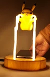 Pikachu Wireless Charger Neon Lamp