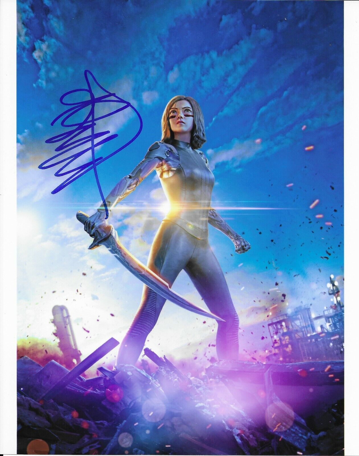 Yukito Kishiro Alita Battle Angel autographed Photo Poster painting signed 8x10 #1