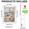 Diamond Painting-DIY Special Shaped Drill Pearl Painting Lighthouse(30x40cm)