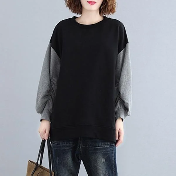 New Arrival 2020 Simple Style Female Oversized Loose Casual Pullovers Hoodies
