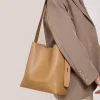 Plain Color Large Capacity Women's Shoulder Bag