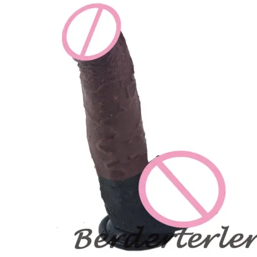 pornhint Pornhint Silicone Dildo Black Penis with Suction Cup for Women Masturbate Sex Toys