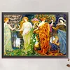 A Masque for the Four Seasons-14CT Stamped Cross Stitch 65*45cm