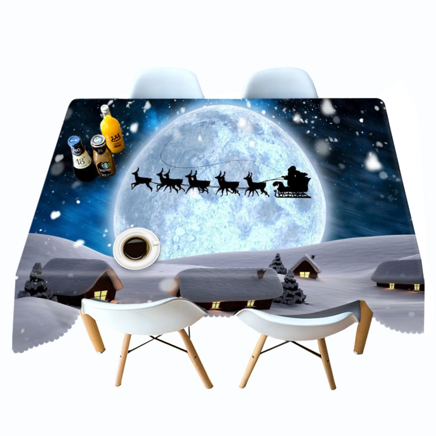 

Golden Lantern and Tree - 3D Tablecloth, 140*180cm, 501 Original