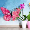 5D DIY Special Shaped Diamond Painting Butterfly Hanging With Lamp String Kit
