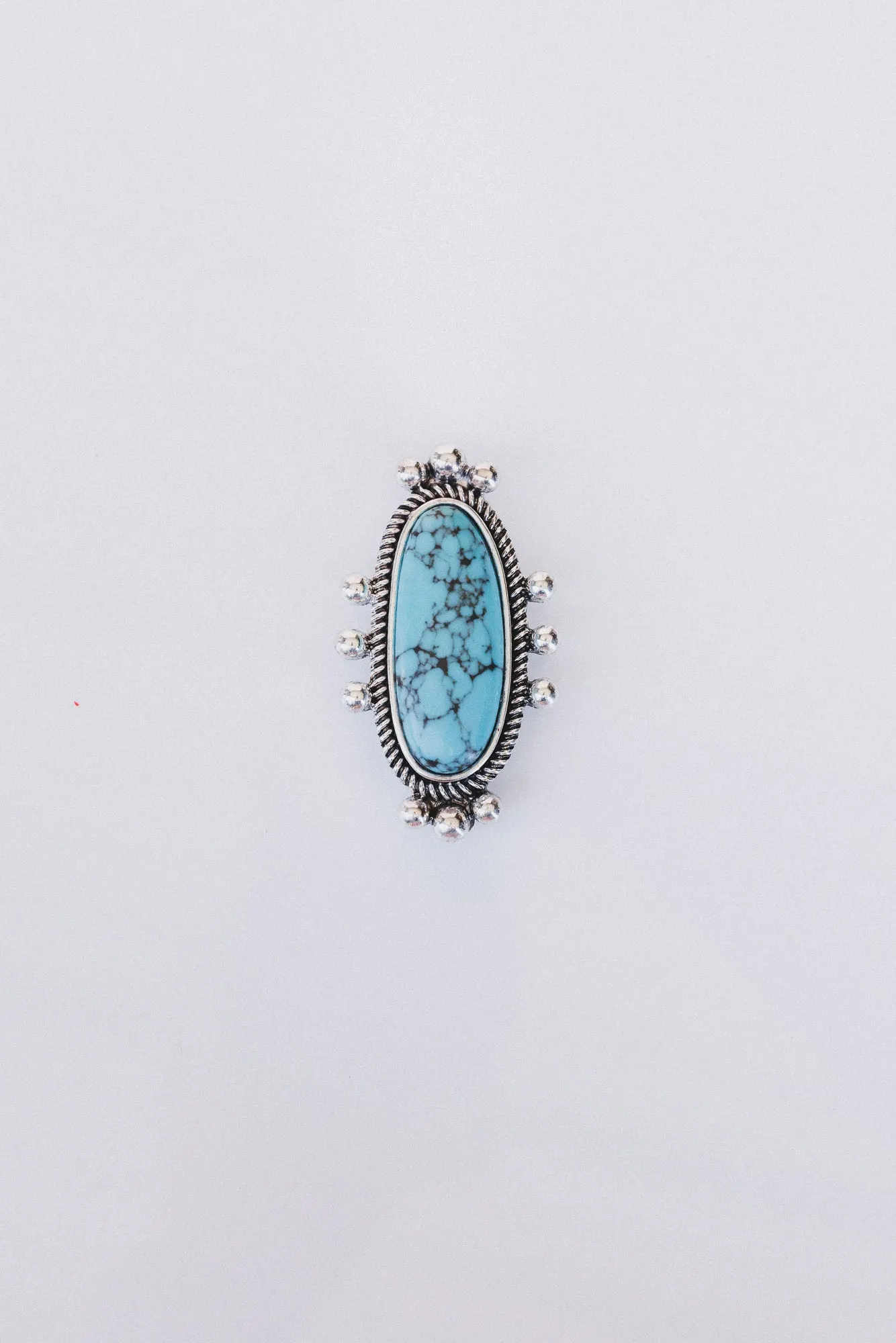 Western Wave Barrette - Turquoise