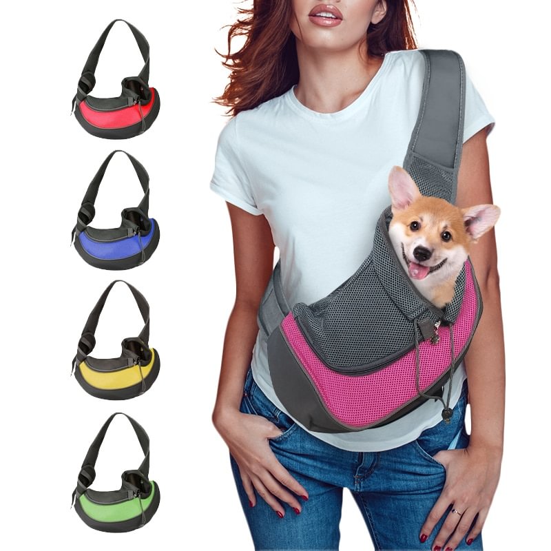 Pet Sling Carrier Portable Mesh Bag