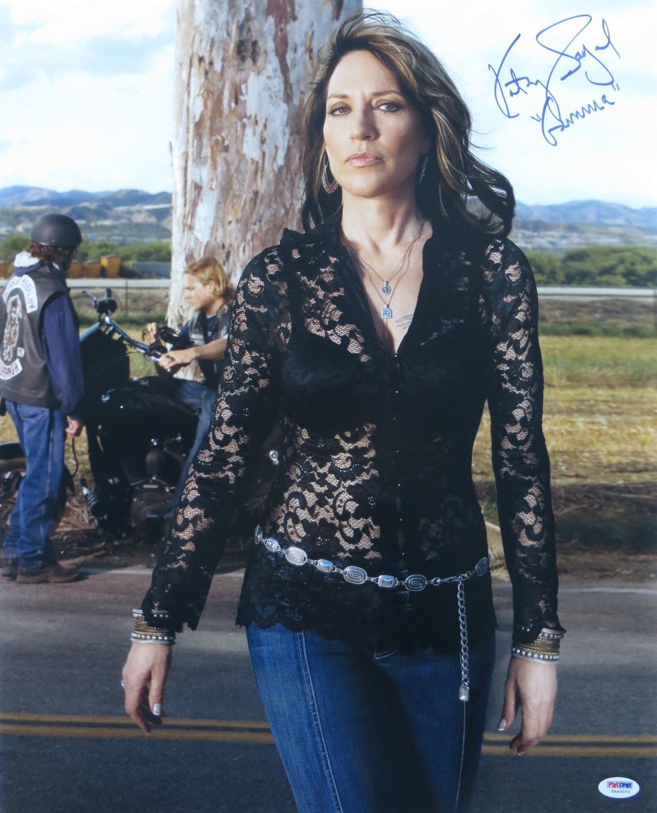 Katey Sagal Signed Sons of Anarchy 'Gemma' Authentic 16x20 Photo Poster painting PSA/DNA 5A40053