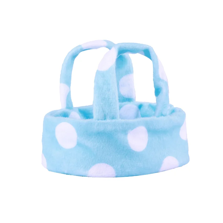 Cute 3" Polka Dot Silicone Basket Clothing Accessories