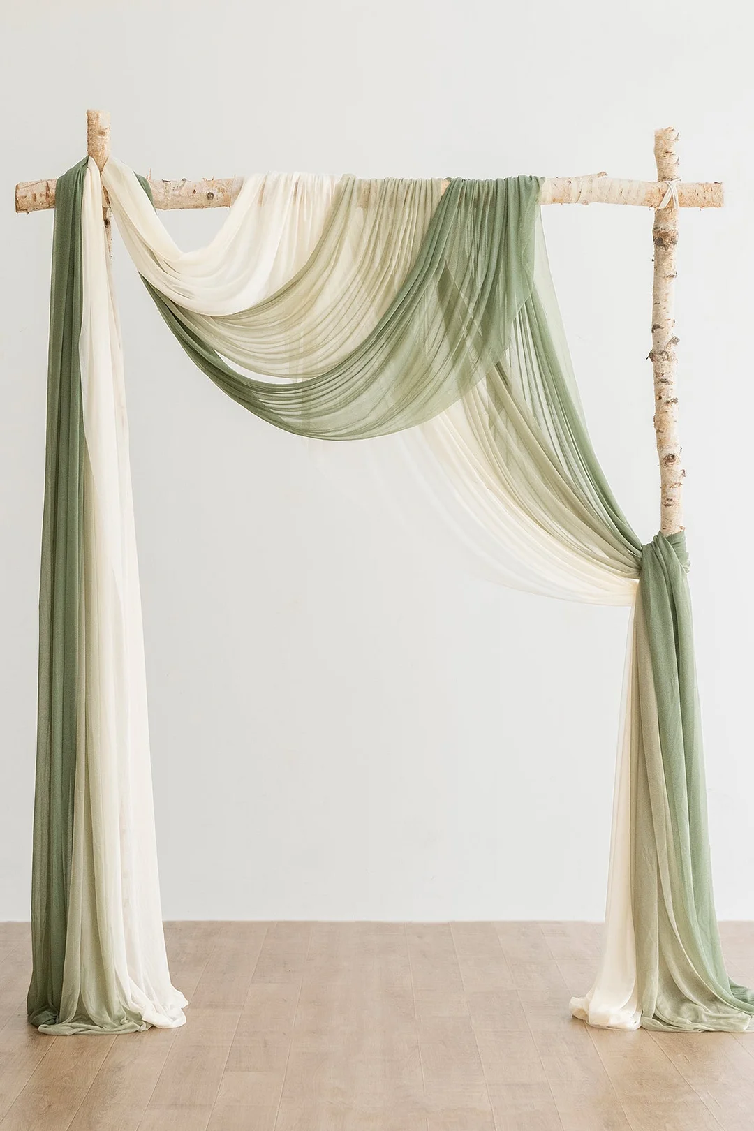 Easy Hanging Sheer Arch Draping (Set of 3) - 7 Colors