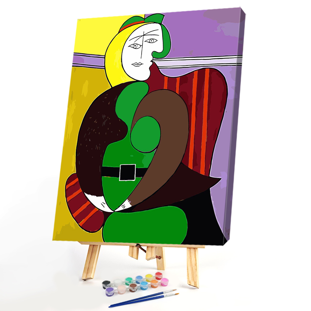 

40*50CM Paint By Numbers-Abstract Girls, 501 Original