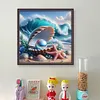 Beach Scenery Shells-11CT Stamped Cross Stitch 50*50cm/19.69*19.69in tapestrymarket