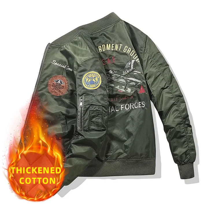 New Air Force MA1 Pilot Jacket for Men