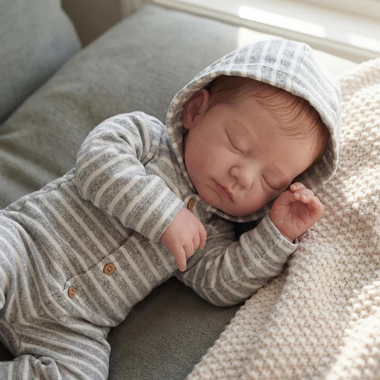 [Pre-Order] 12" & 16" Reborn Dolls with Lifelike Soft Touch and Smooth Skin, Newborn Baby Boy with Realistic Texture and Birthmarks