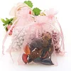 10 Pack | 4"x6" Blush / Rose Gold Organza Drawstring Wedding Party Favor Gift Bags