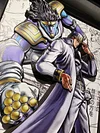 A3 & A4 Size Kujo Jotaro & Star Platinum 3D Decoration Painting - JoJo's Bizarre Adventure - Raven Studio [In Stock]