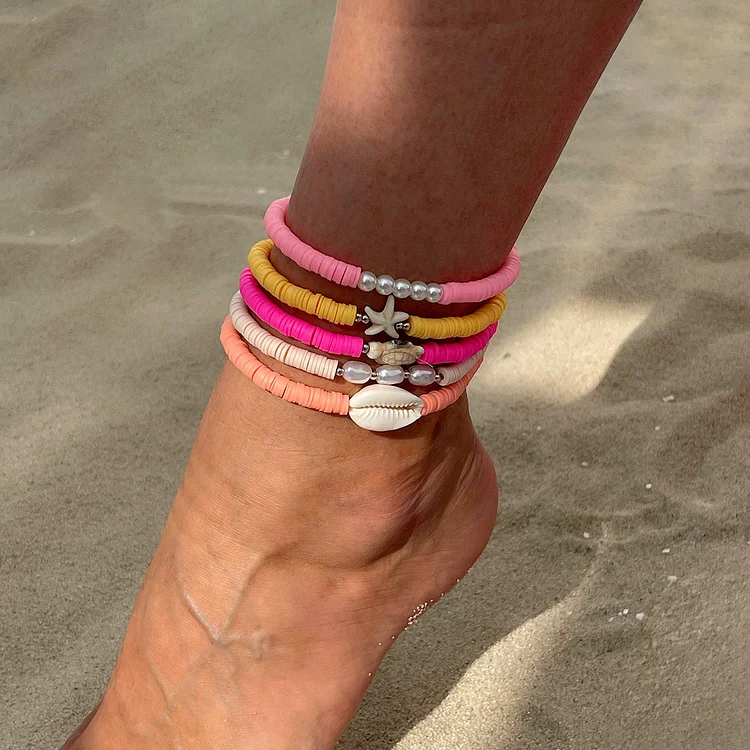 Ocean Style Shell Anklet