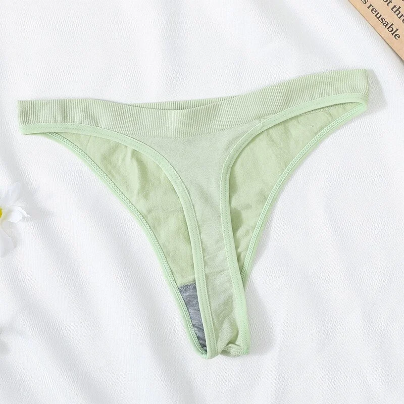 M-XL Women's Thongs G-string Female Sexy Panties Sexy Underwear Cotton Briefs Low Waist Brazilian Thong Ladies Intimate Lingerie