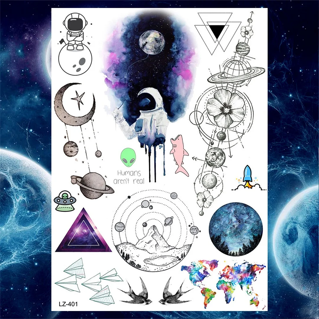 3D Realistic Fake Lion Temporary Tattoos For Men Women Adult Monster Tattoo Sticker Black Wolf Tiger Animals Large Tatoos Paste