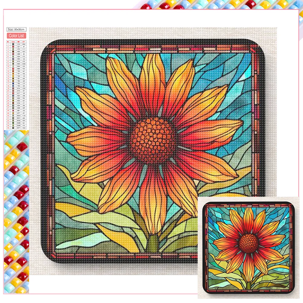 Full Square Diamond Painting - Sunflower(Canvas|35*35cm)