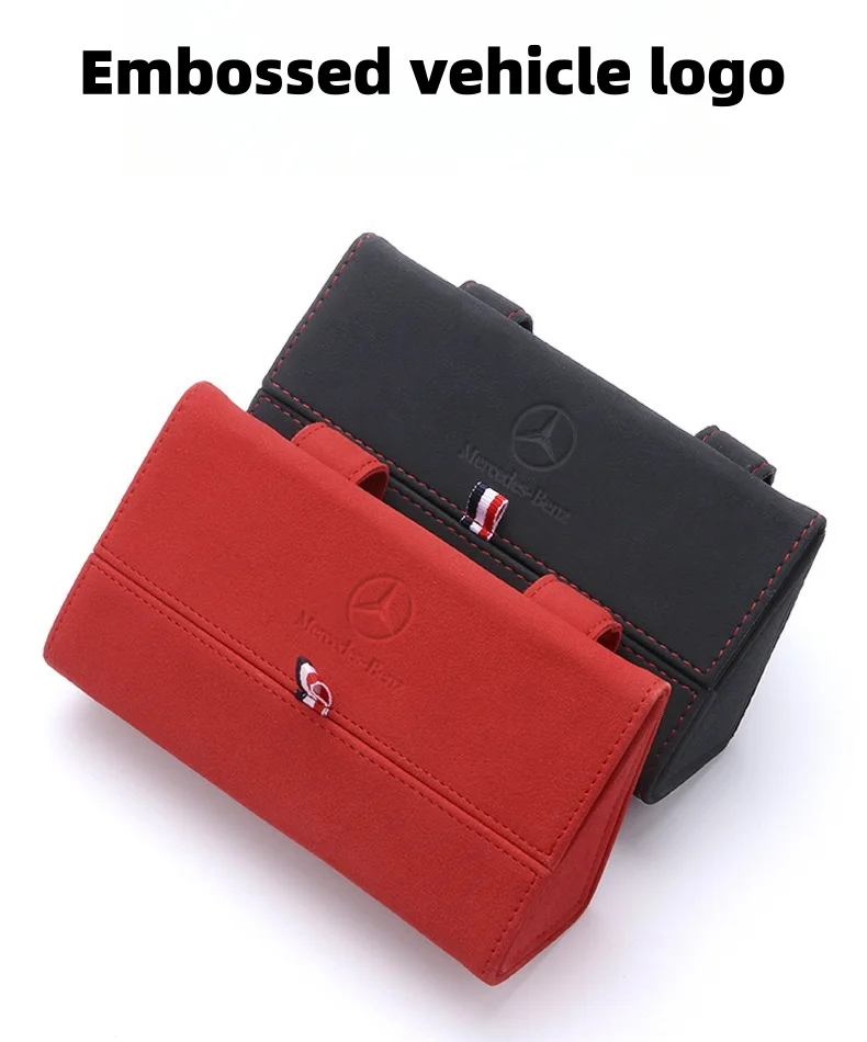 Car logo storage glasses case