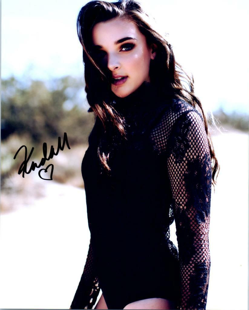 Kendall Vertes signed 8x10 Photo Poster painting Pic autographed Picture with COA