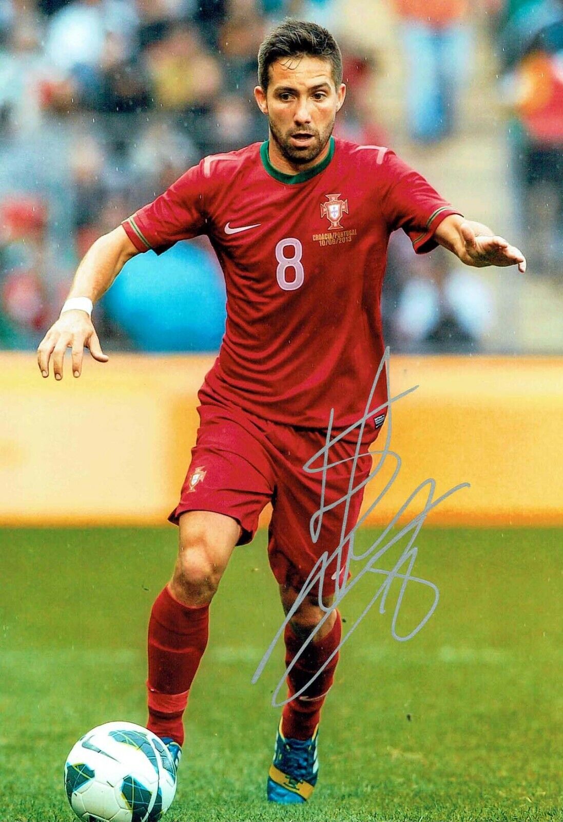 Joao MOUTINHO Signed 12x8 Photo Poster painting AFTAL COA Autograph Wolves Portgugal Footballer