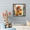 Diamond Painting -DIY Full Round Drill Cute Cat(40*40 CM)