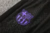 Barcelona 25-26 1/4 Zip Tracksuit Black Co-branded Model Chandal