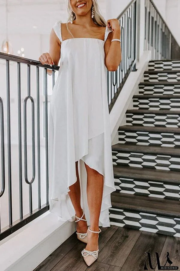 Lovestruck Babe High Low Hemline Maxi Dress