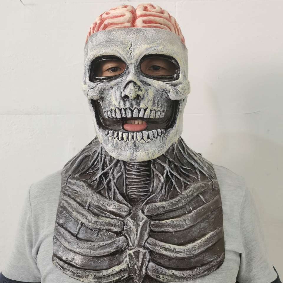 Halloween latex skull mask / Rvogue / Rvogue