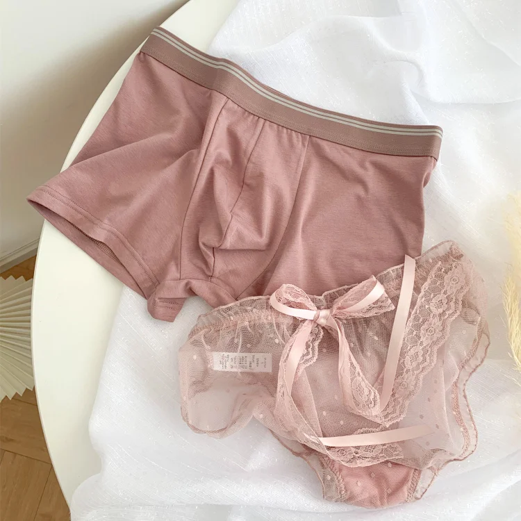 【Couple Models】Pink Panties