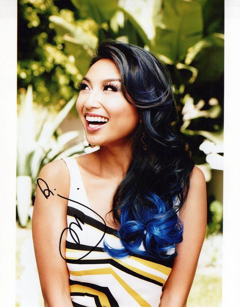 Jeannie Mai glamour shot autographed Photo Poster painting signed 8x10 #1