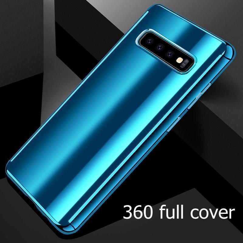 Luxury 360° Plating Mirror Phone Case For Samsung Galaxy S10 S10Plus S10E