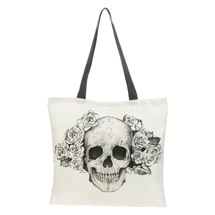 Linen Eco-friendly Tote Bag - Punk