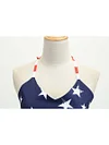 American Flag Dress Halter 1950s Dress
