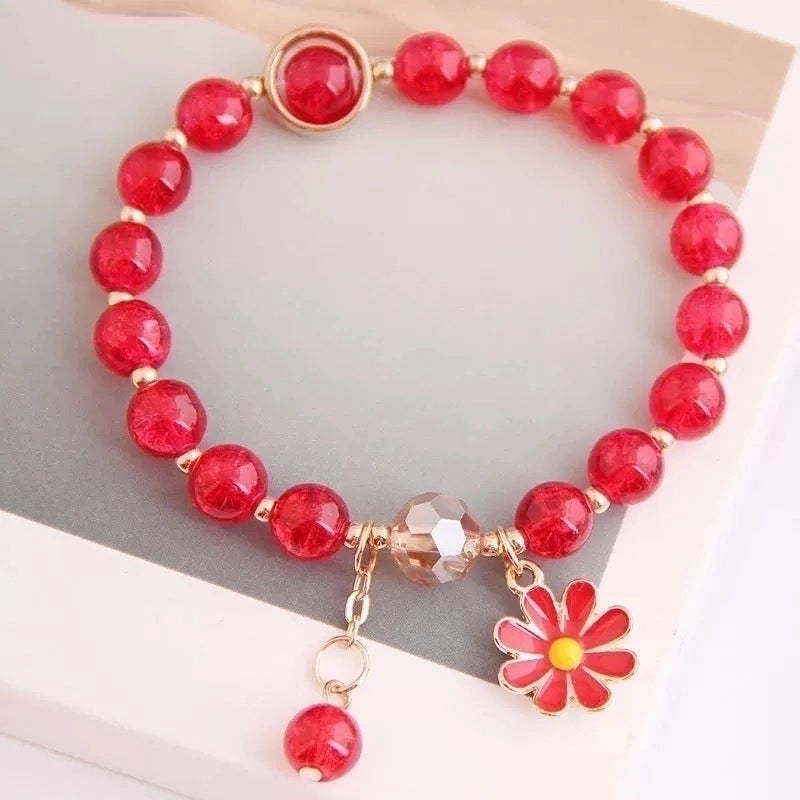 Women's Fashion Vintage Crystal Daisy Bracelet