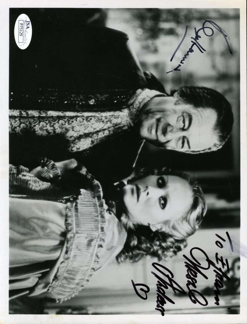 Rex Harrison Ursula Andress Jsa Coa Hand Signed 8x10 Photo Poster painting Authentic Autograph