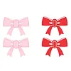 2 Pack Bow Silicone Headset Accessories Silicone Earphone Decorations Coquettish Earphone Attachment Compatible for Tonies Toniebox 2