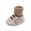 Chaussures d'hiver antidérapants pour bébé 100% coton