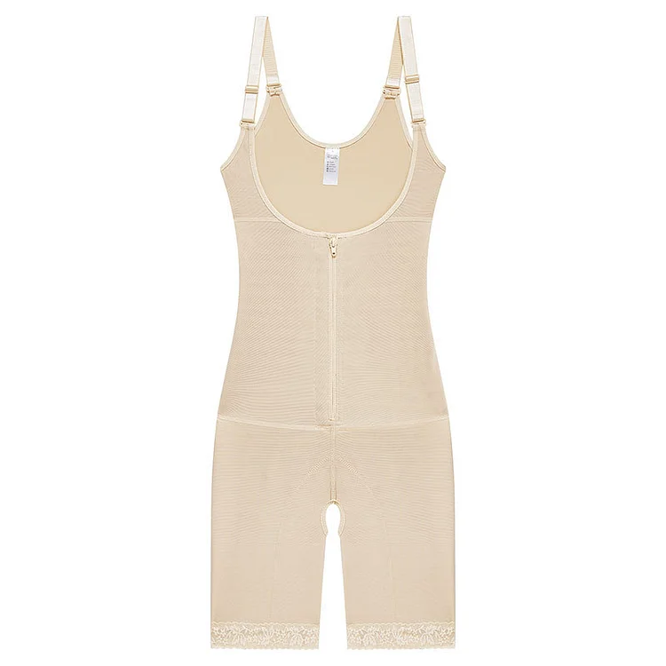 Large Size Body Shaping Bodysuit - yankia