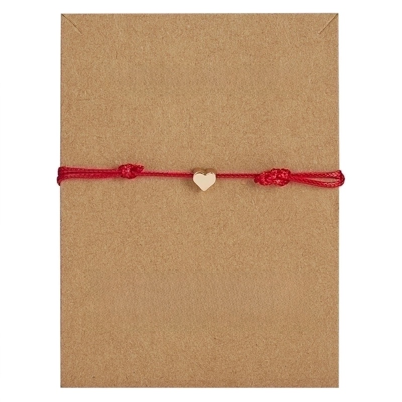 New Fashion Necklace Heart-shaped Butterfly Weaving Adjustable Copper Bracelet